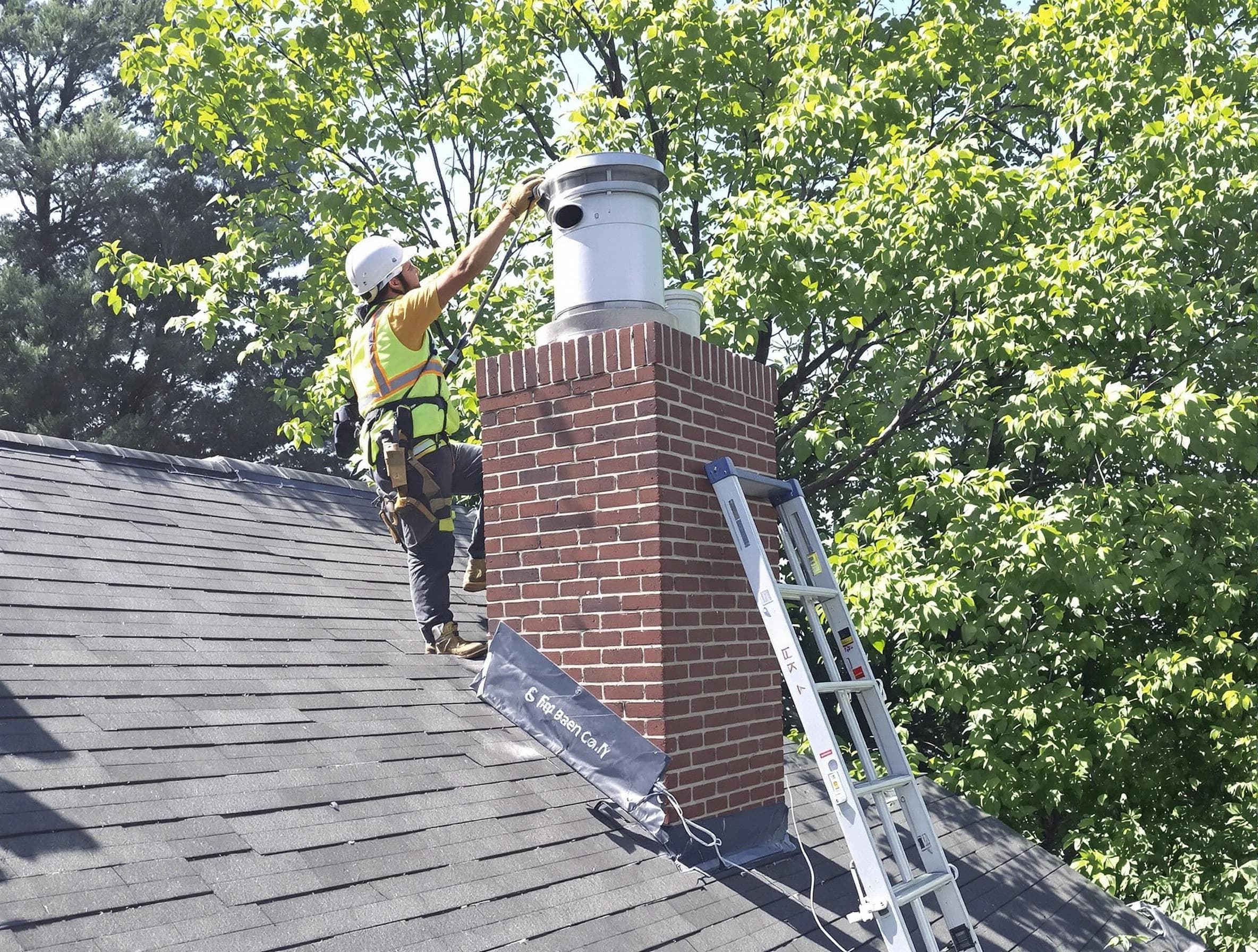 Chimney liner inspection by Pleasant Grove Chimney Sweep in Pleasant Grove, AL