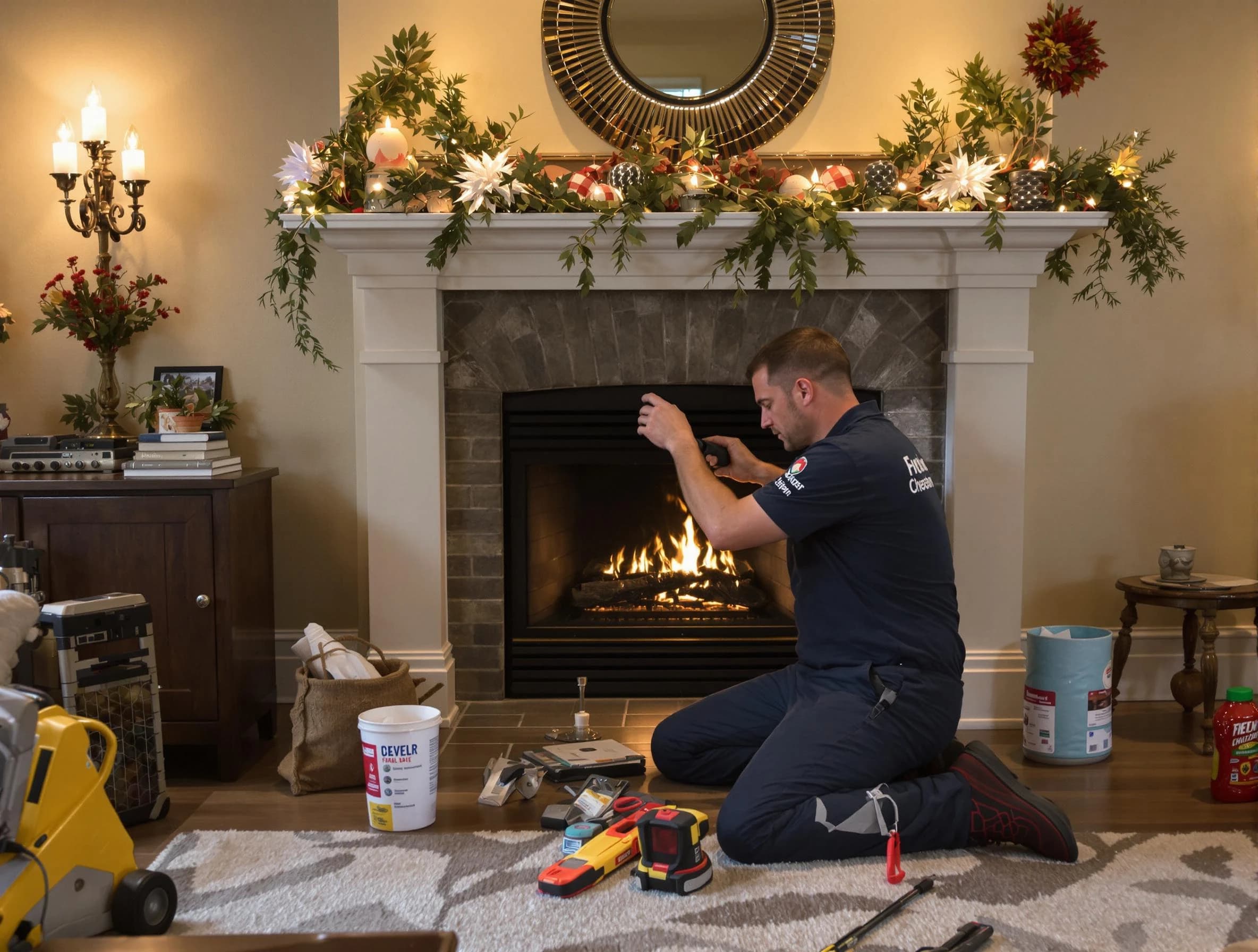 Pleasant Grove Chimney Sweep offering fireplace maintenance services in Pleasant Grove, AL