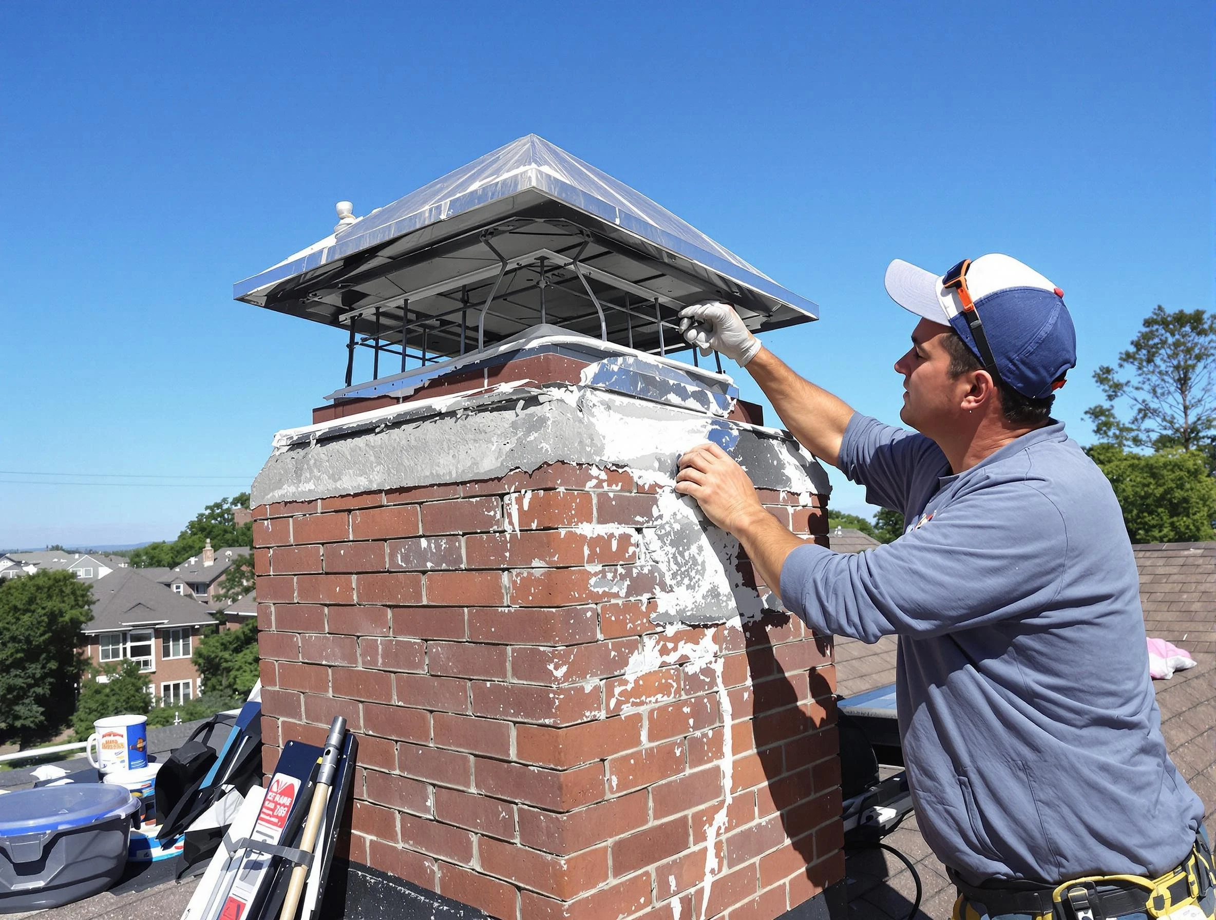 Chimney Crown Services in Pleasant Grove